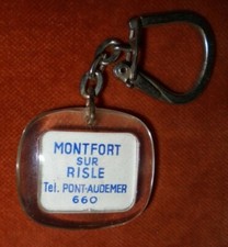 Porte-clé Key Ring DUQUESNE-PURINA Aliment animaux MONTFORT / RISLE PONT-Audemer