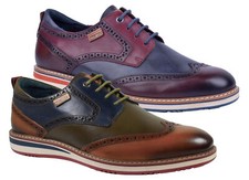 Pikolinos Homme Chaussure à Lacets Cuir Brogue Trou Perforé Avila M1T-4191C1