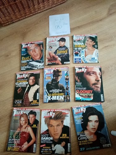 2000 lot french magazine - french,
