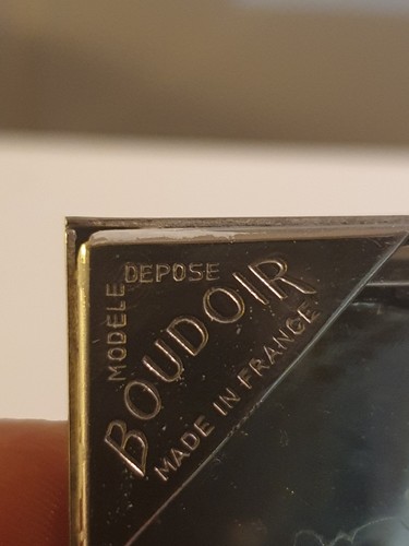 Poudrier vintage france - poudrier,