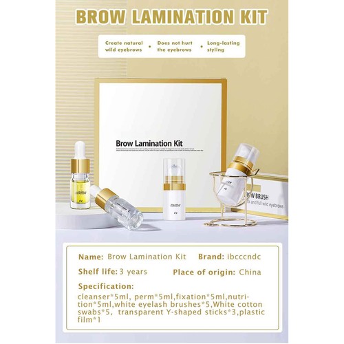 Kit permanente sourcils - permanente, de