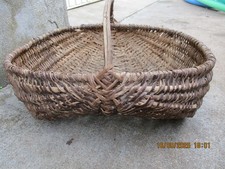 ancien panier en osier