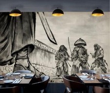 PAPIER PEINT SAMOURAI JAPON