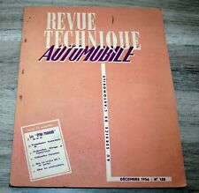 Revue Technique Panhard Dyna