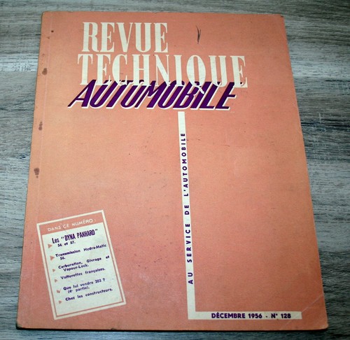 Revue technique panhard dyna - technique,