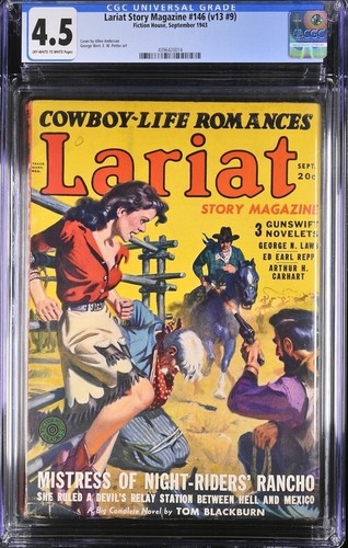 Lariat story magazine 1943 - lariat,