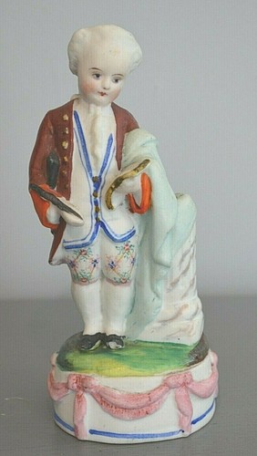 Figurine gentilhomme biscuit - ,