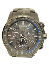 Citizen Eco-Drive E660-S120594 Radio-Pilotée 200 Gris Rond Solaire Montre Hommes