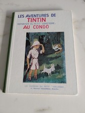 Tintin au congo fac similé Hergé noir et blanc