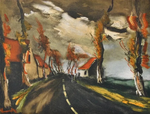 Maurice vlaminck la route - de,