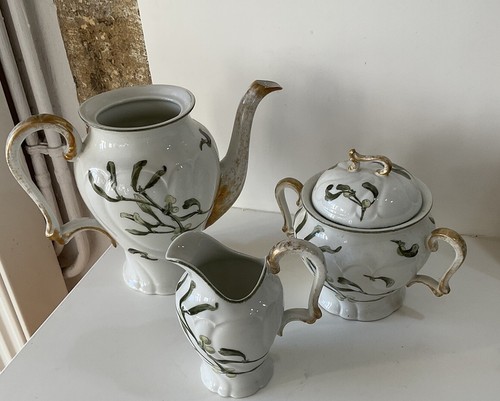 Ancien sucrier théière pot - théière,