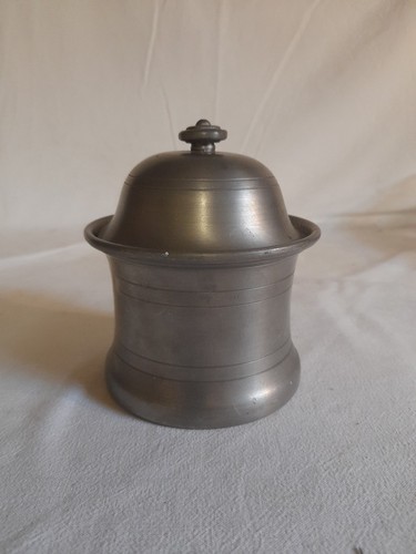 Ancien joli pot tabac en - pot,