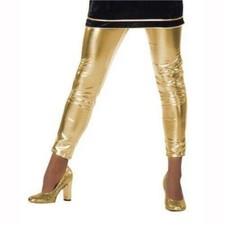 Leggings adulte métallisés -