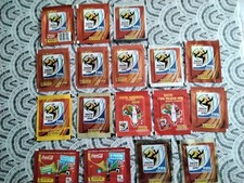 panini wc 2010 south africa lot 17 pack toutes differentes