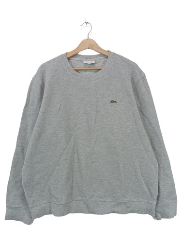 Lacoste sweat shirt - lacoste, gris