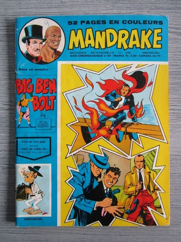 Mandrake 418 mondes - mandrake, n°418.