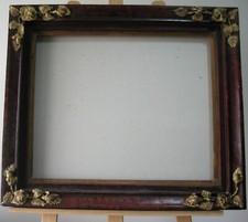 CADRE BAROQUE EN BOIS ET STUC