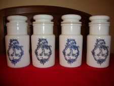 Pots à Pharmacie en Opaline