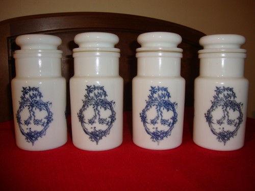 Pots pharmacie opaline - en,