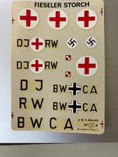 decals 1: 72 Fieseler storch