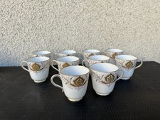 Lot de 10 tasses à café en