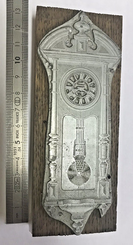 Plaque gravure westminster