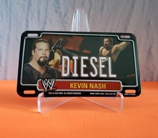 WWE Kevin Nash Power Plate 2012 Topps License Plate