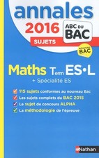 Annales ABC du BAC 2016 Maths