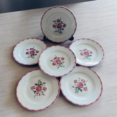 Lot assiettes sarreguemines - lot, 6
