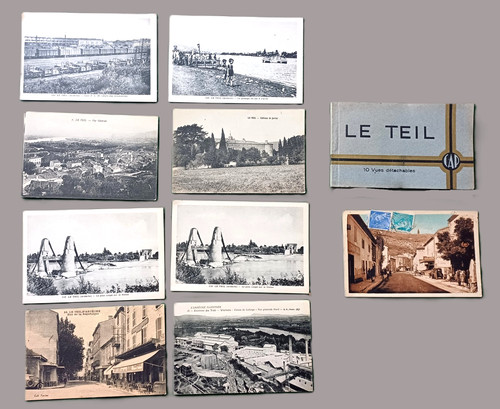 Lot cartes postales 1 - 9,