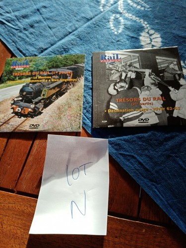 Lot dvd rail passion tresors - lot, 2