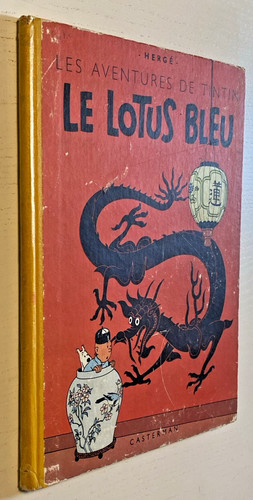 Tintin lotus bleu b9 - lotus,