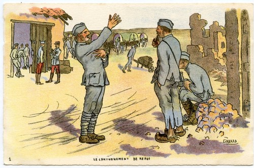 Ww1 artist signed - .,