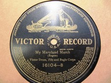 1906 VICTOR DRUM FIFE & BUGLE