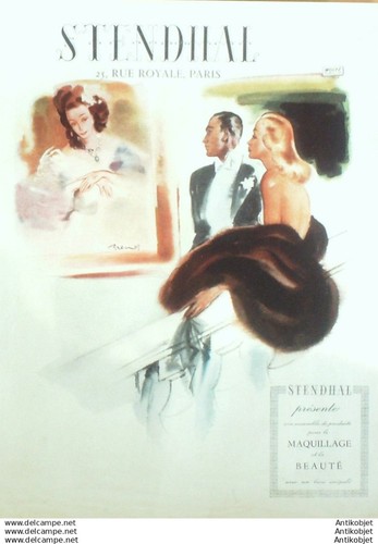 Publicite cosmetique stendhal - publicite,