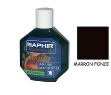 TEINTURE CUIR MARRON FONCE