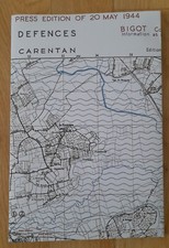 Carte para US WW2 1944