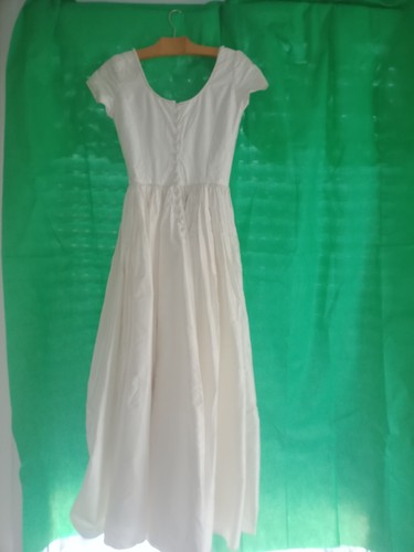 Robe longue soie ancienne - longue,