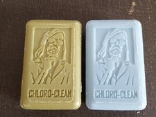 LOT 2 Savons Pr RAOULT Chloro Clean Marseille Collector Humoristique Covîd 19