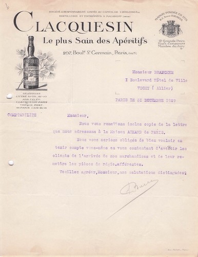 Paris aperitif clacquesin - 75,