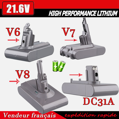 Batterie pour aspirateur - 21.6v,