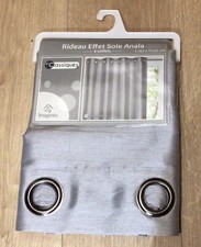 2 RIDEAUX À ŒILLETS - EFFET