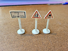 3 Panneaux routier  Minialuxe