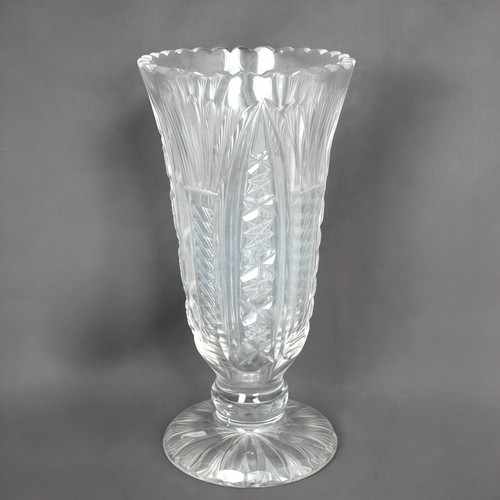 Vase tulipe vintage cristal - vase,