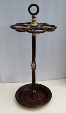 Porte parapluie en fonte rond d’époque 19ème