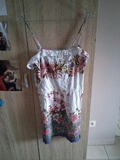 Robe courte/tunique fleurie