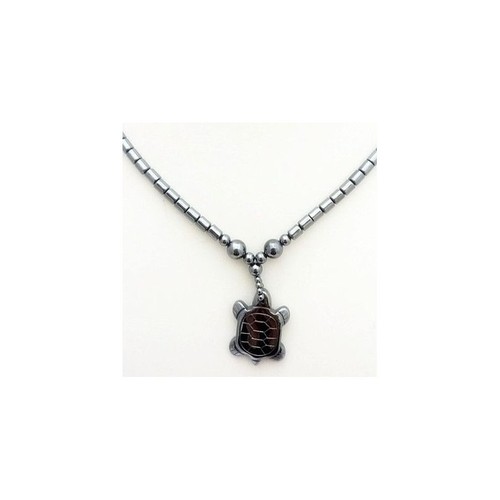 Collier pendentif hématites