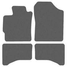Tapis de sol en velour pour Toyota Yaris III Hybrid 2012-2020, Graphite moquette