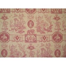 TOILE DE JOUY DIANE CHASSERESSE COLORIS ROUGE