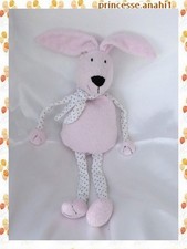 Doudou Lapin Rose Longues
